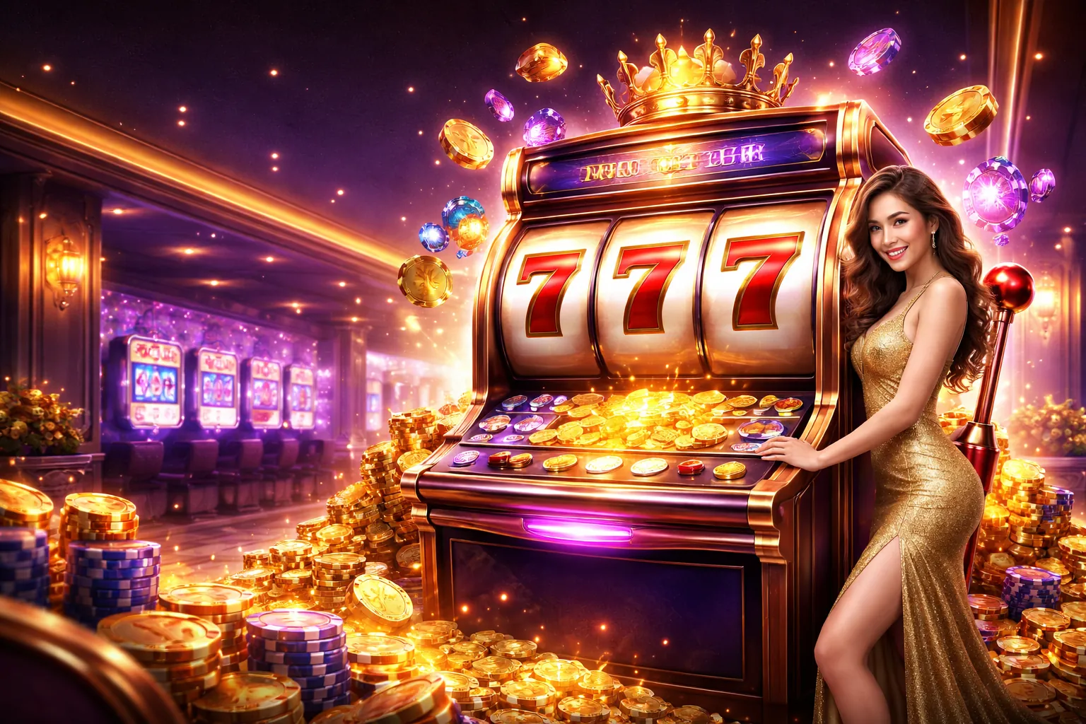 Hình ảnh nổ hũ rực rỡ tại 89bet67
